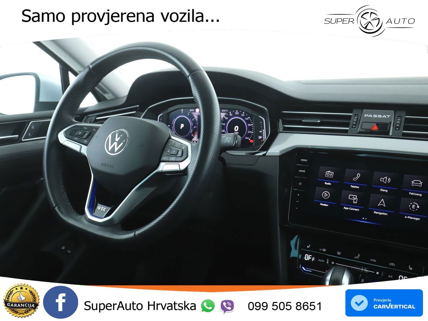 Volkswagen Passat GTE 1.4 TSI (218 KS DSG LED+GR SJED+ACC