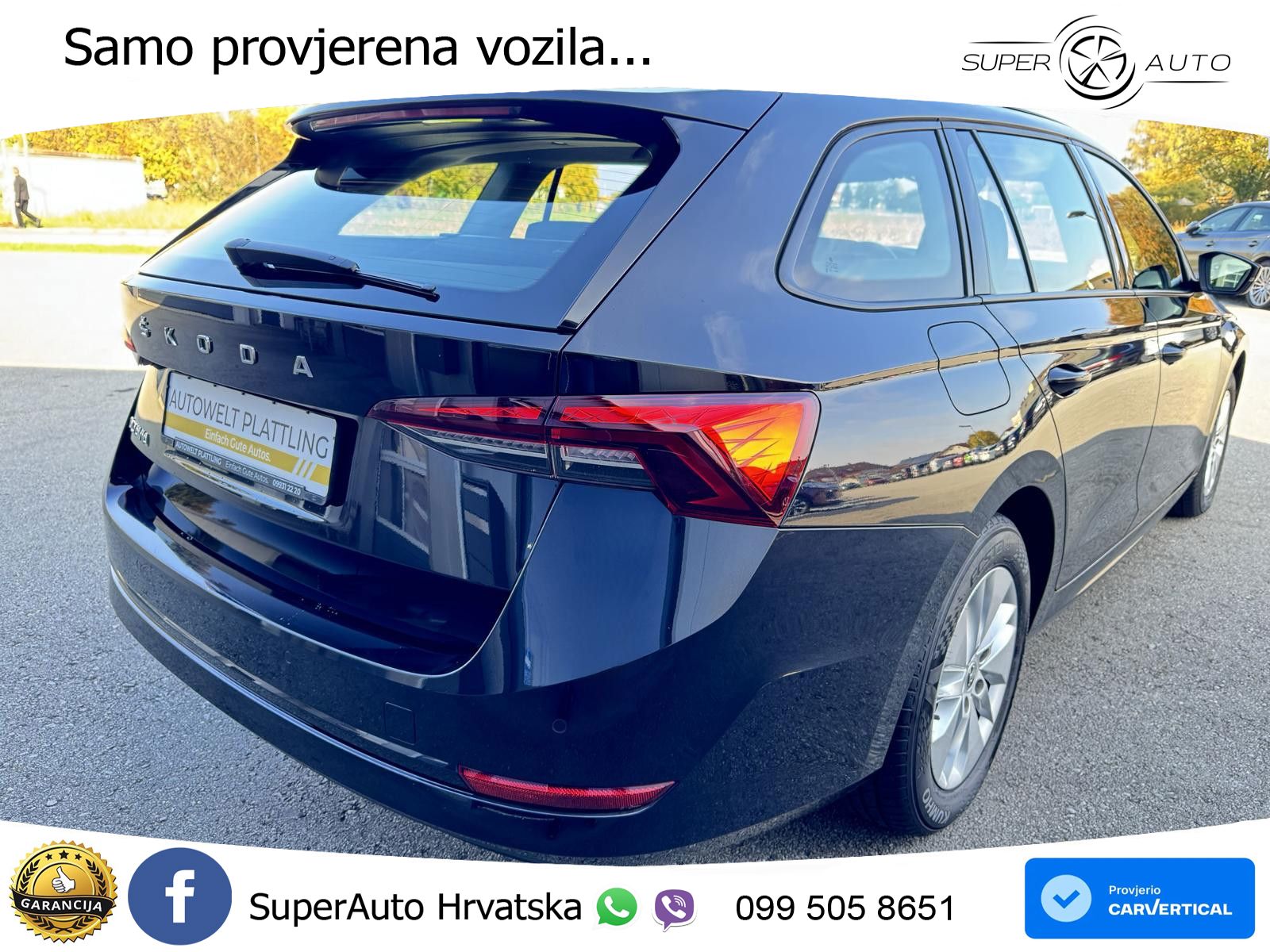 Škoda Octavia Combi 2.0 TDI (116 KS) LED+GR SJED+ACC