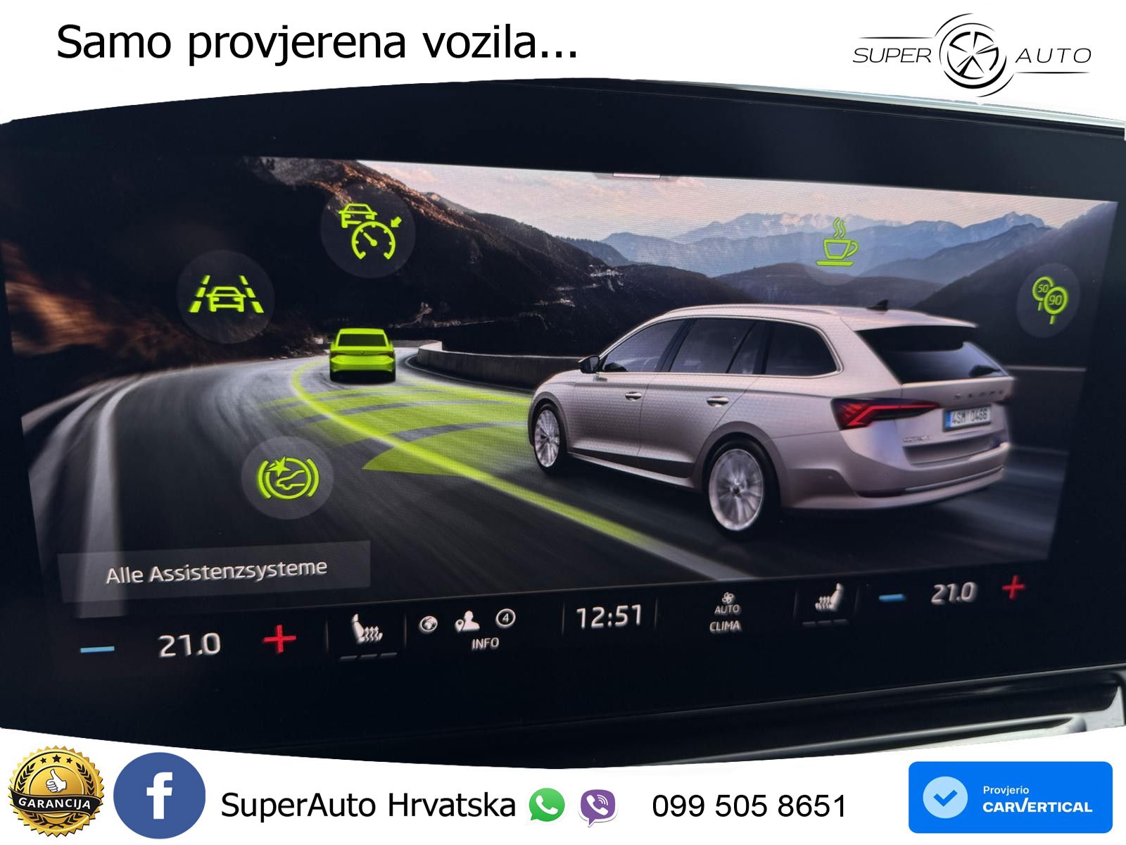 Škoda Octavia Combi 2.0 TDI (116 KS) LED+GR SJED+ACC