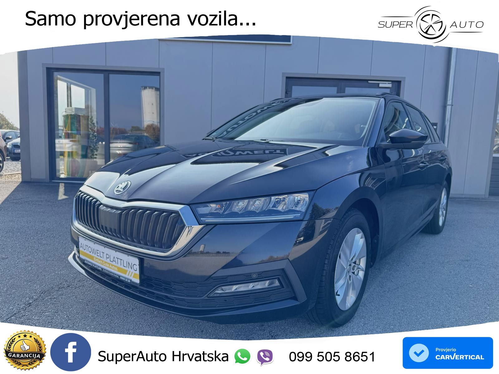 Škoda Octavia Combi 2.0 TDI (116 KS) LED+GR SJED+ACC