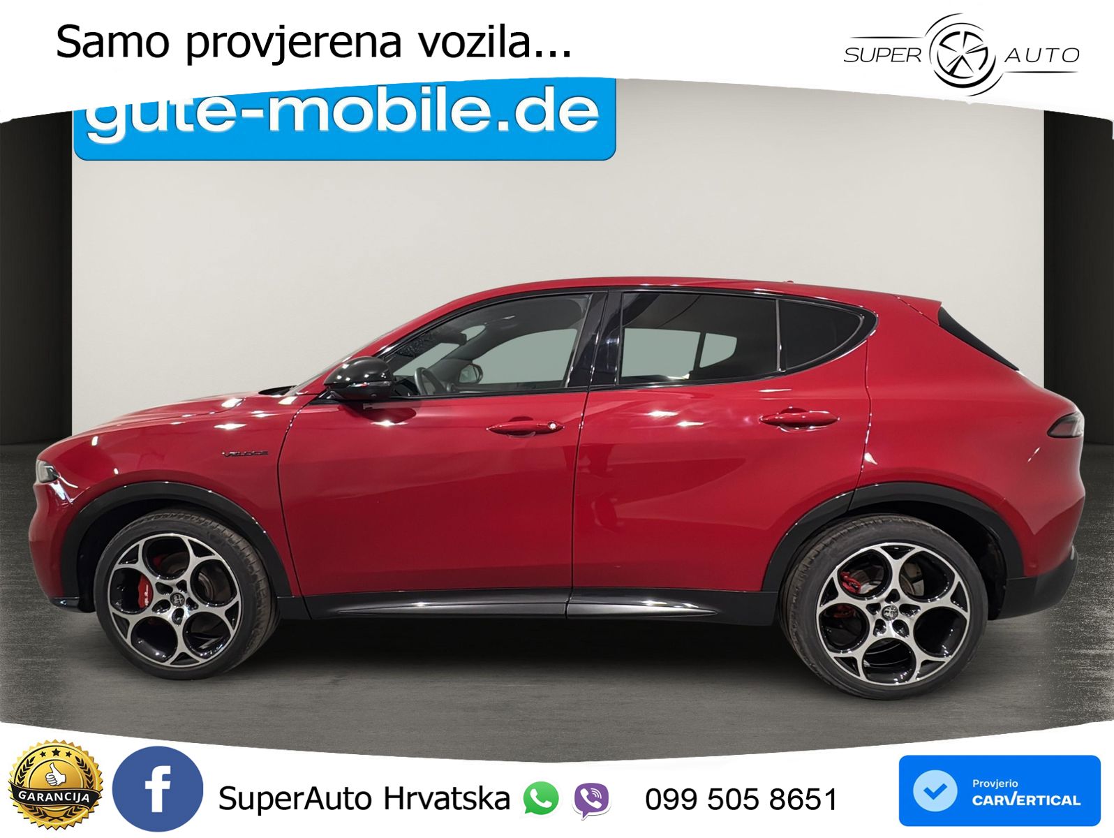 Alfa Romeo Tonale 1.5 VGT (160 KS) 48V-Hybrid TCT LED+GR SJED+ACC