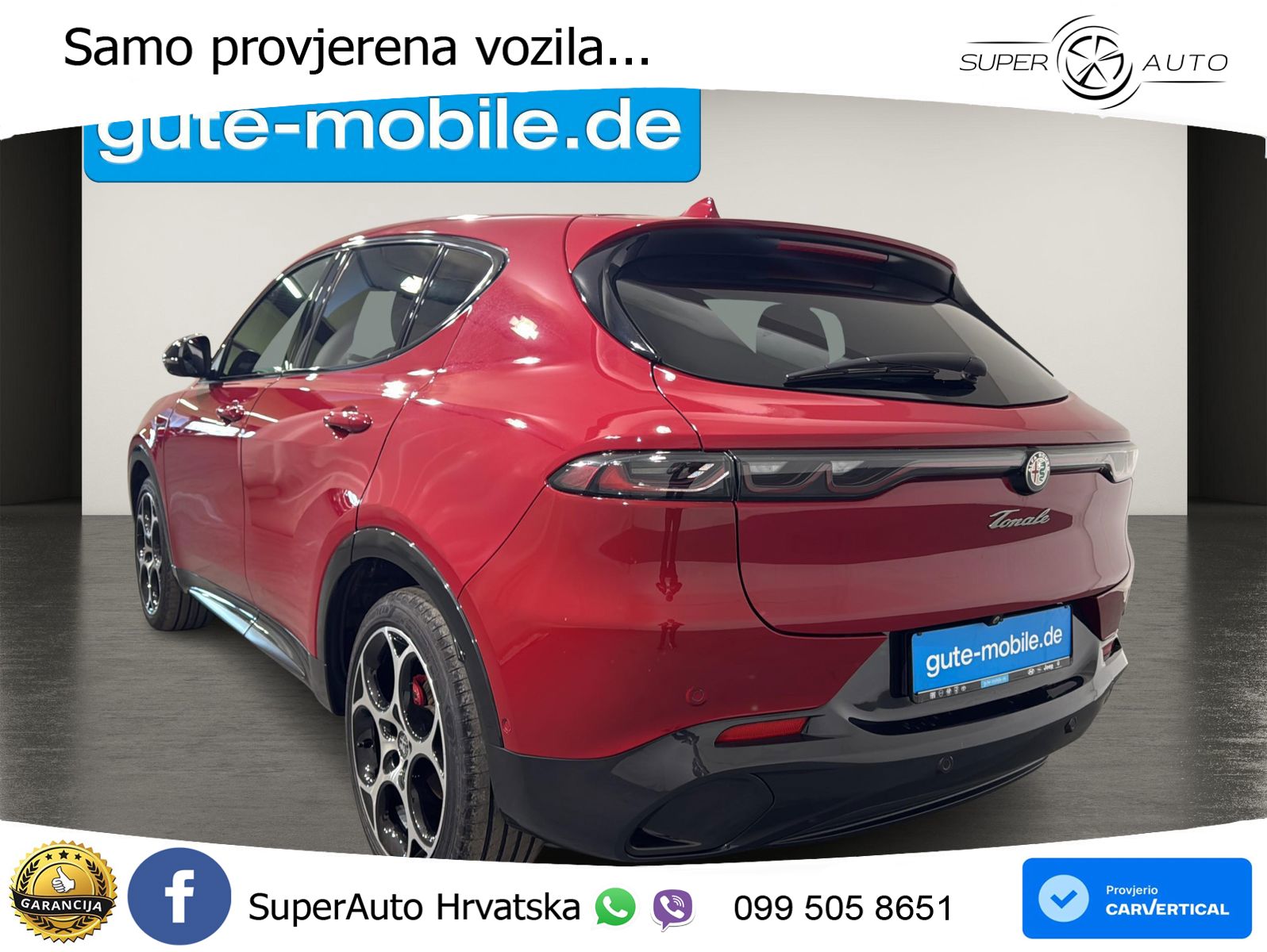 Alfa Romeo Tonale 1.5 VGT (160 KS) 48V-Hybrid TCT LED+GR SJED+ACC
