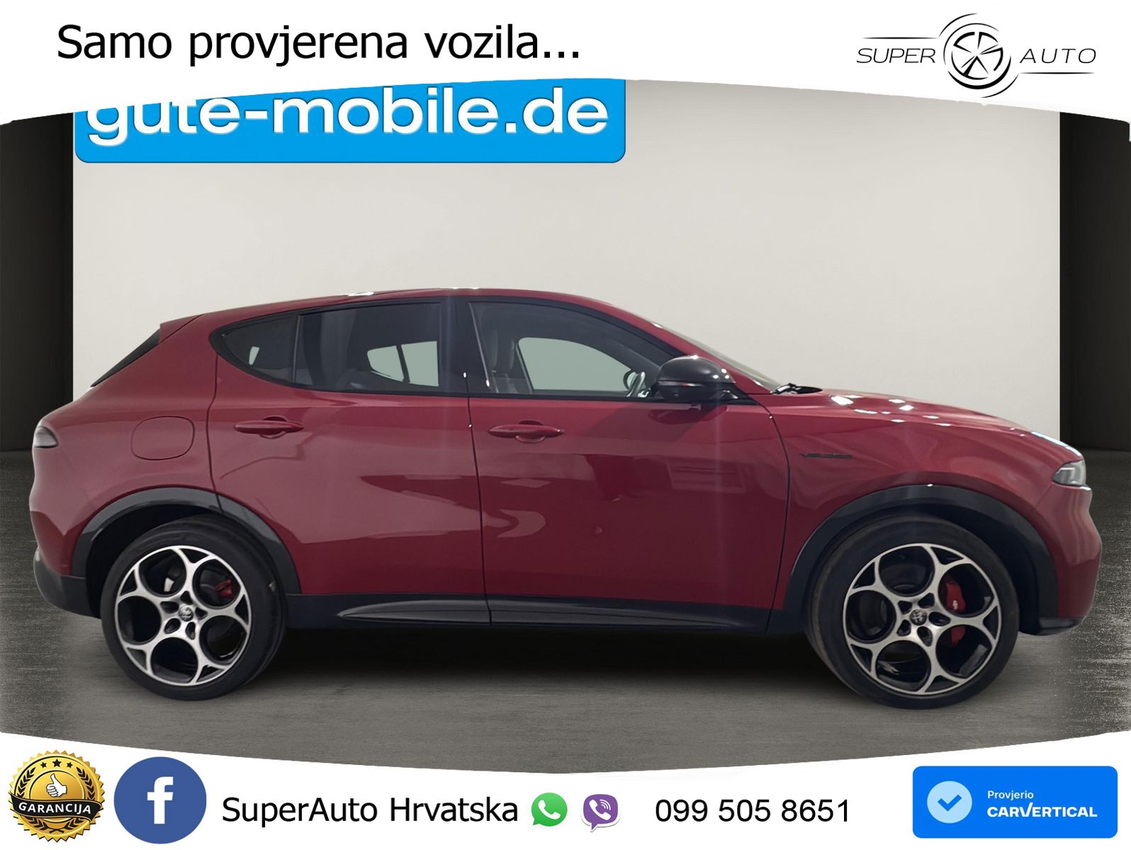 Alfa Romeo Tonale 1.5 VGT (160 KS) 48V-Hybrid TCT LED+GR SJED+ACC