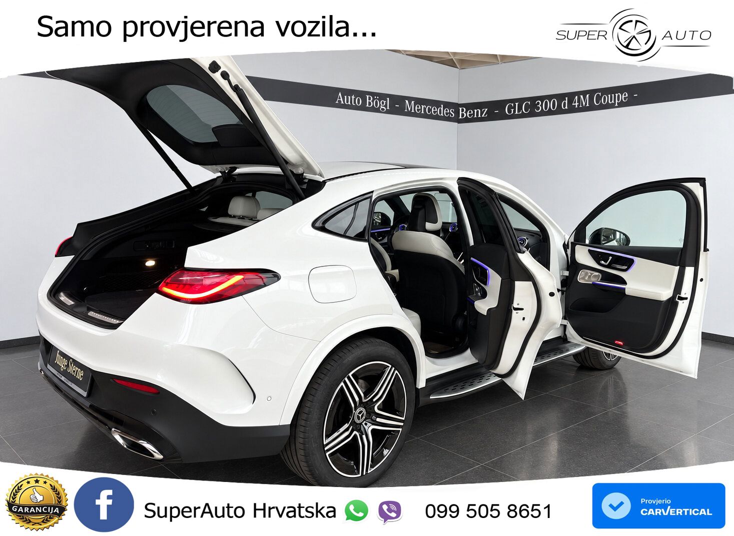Mercedes GLC Coupe 300d (269 KS) 4MATIC 9G-TRONIC AMG ACC+HEAD+GR SJED+360+PANO