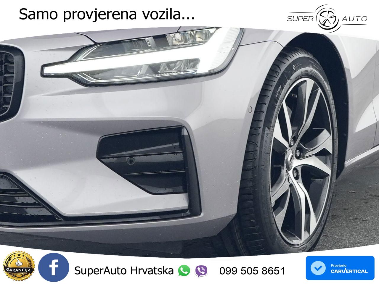 Volvo V60 2.0 B4 Benzin DCT ACC+HEAD+4xGR SJED+360+PANO