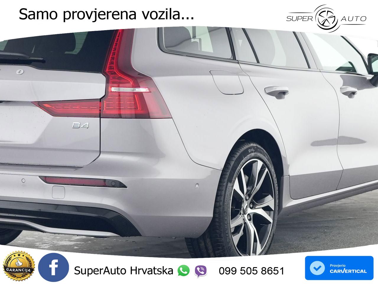 Volvo V60 2.0 B4 Benzin DCT ACC+HEAD+4xGR SJED+360+PANO