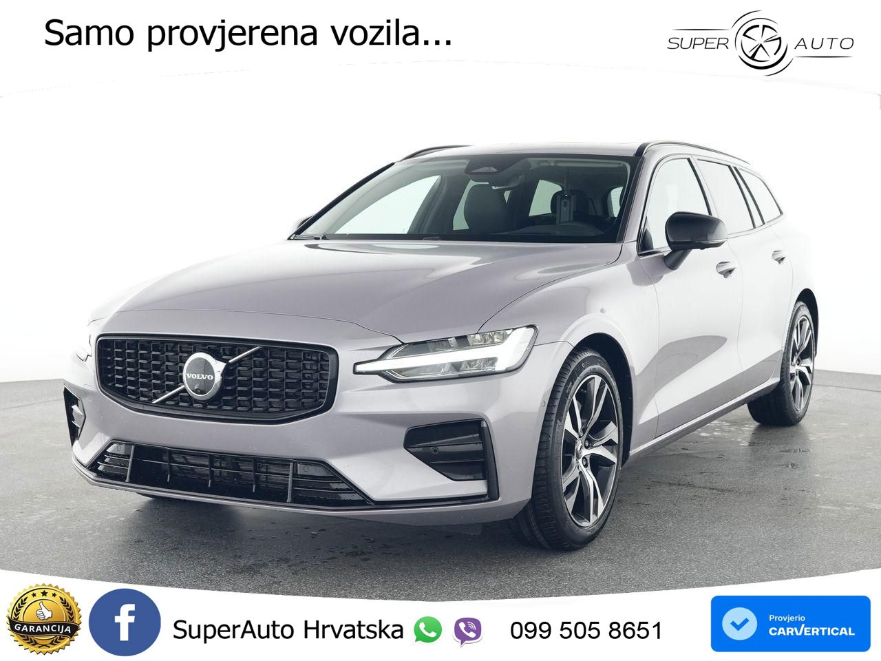 Volvo V60 2.0 B4 Benzin DCT ACC+HEAD+4xGR SJED+360+PANO