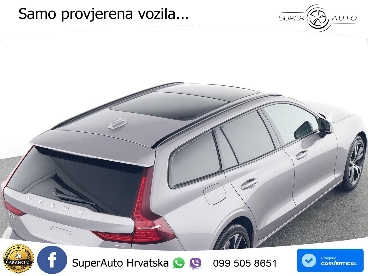 Volvo V60 2.0 B4 Benzin DCT ACC+HEAD+4xGR SJED+360+PANO