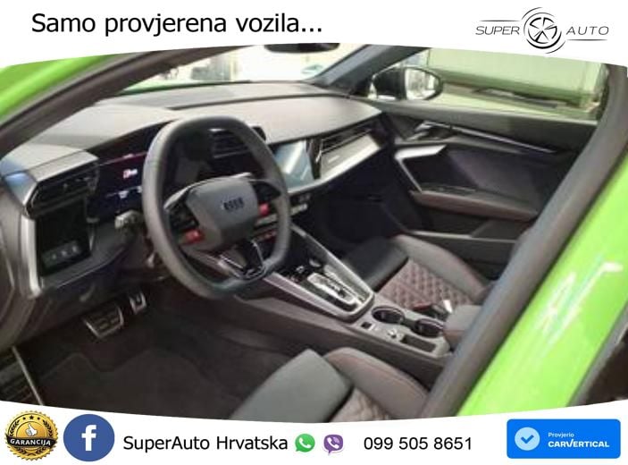 Audi RS3 Sedan 2.5 TFSI (400 KS) quattro S tronic LED+GR SJED+ACC