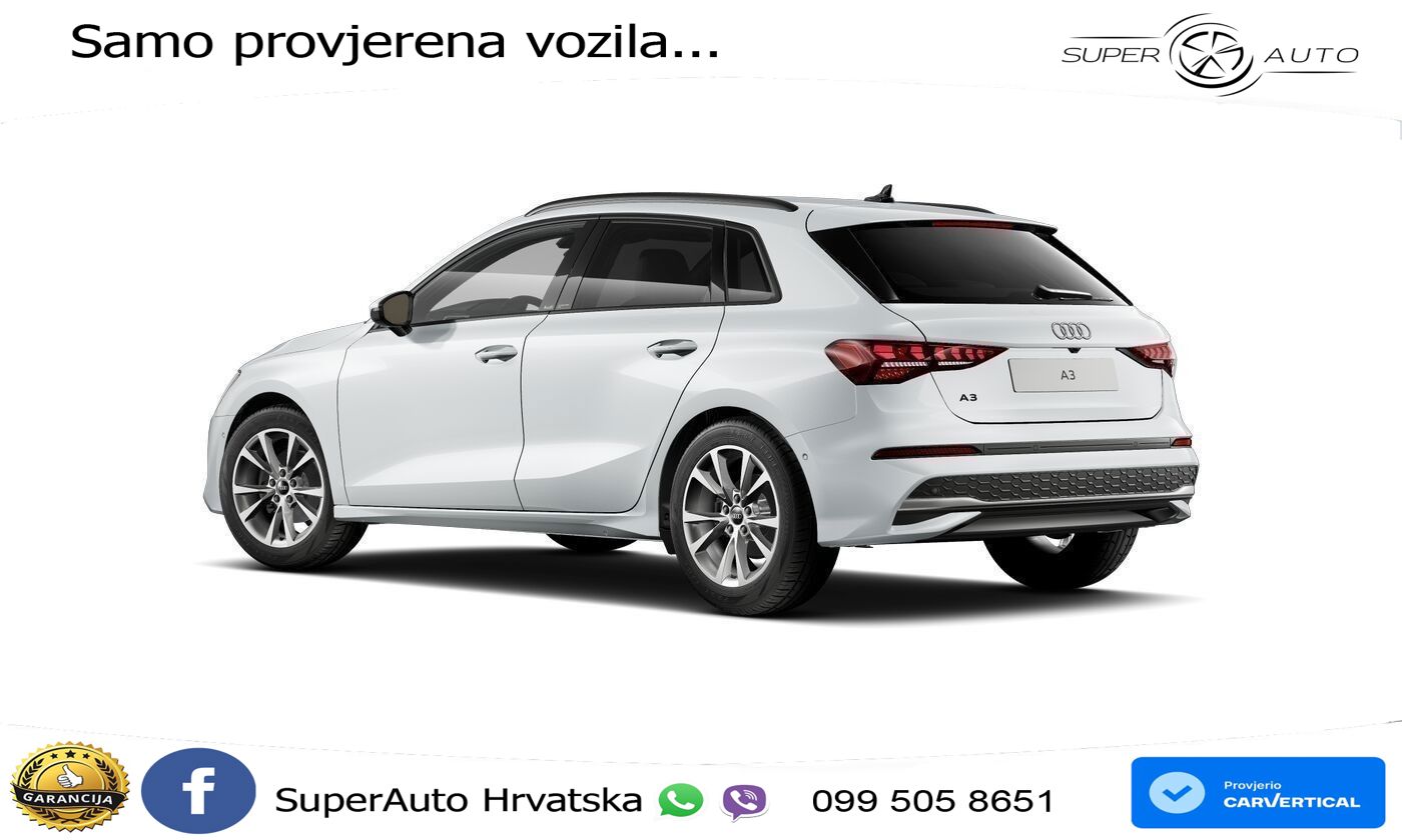 Audi A3 Sportback 30 TFSI (116 KS) advanced LED+GR SJED+ACC