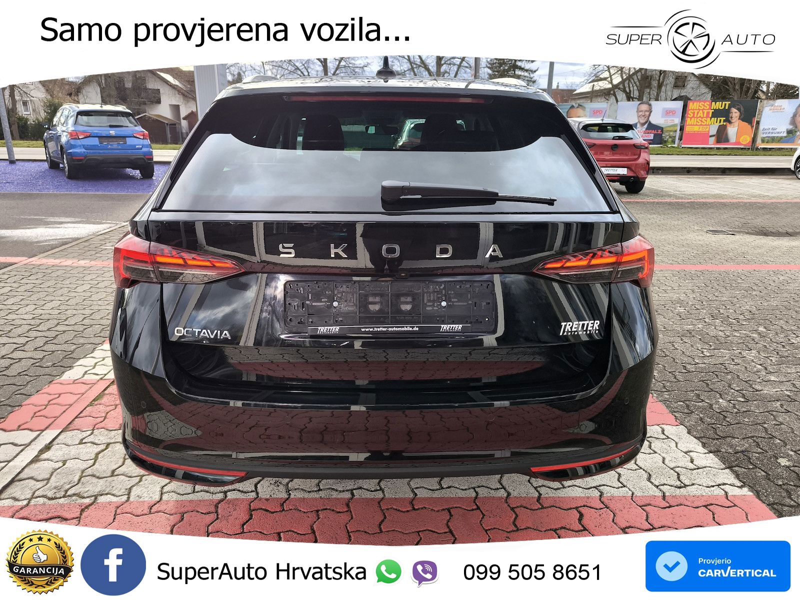 Škoda Octavia Combi 1.5 TSI (150 KS) DSG Selection MATRIX+GR SJED+KAM
