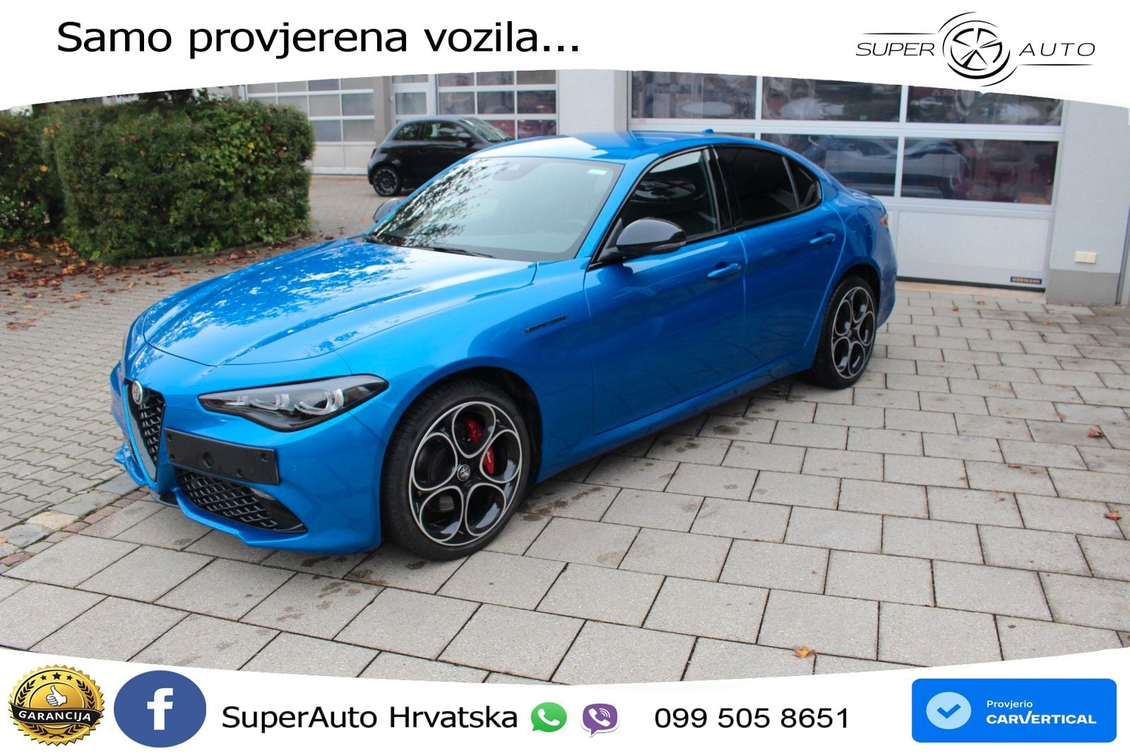 Alfa Romeo Giulia 2.0 Turbo (280 KS) Q4 Automatic LED+GR SJED+ACC