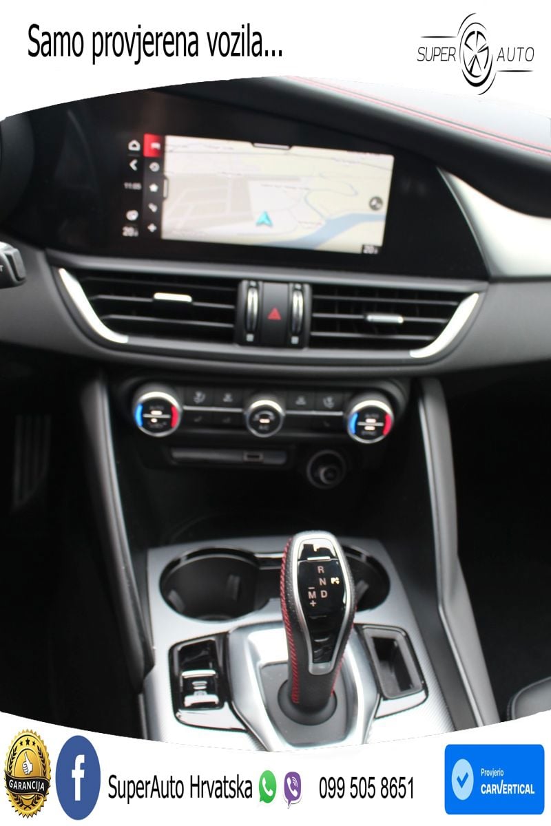 Alfa Romeo Giulia 2.0 Turbo (280 KS) Q4 Automatic LED+GR SJED+ACC