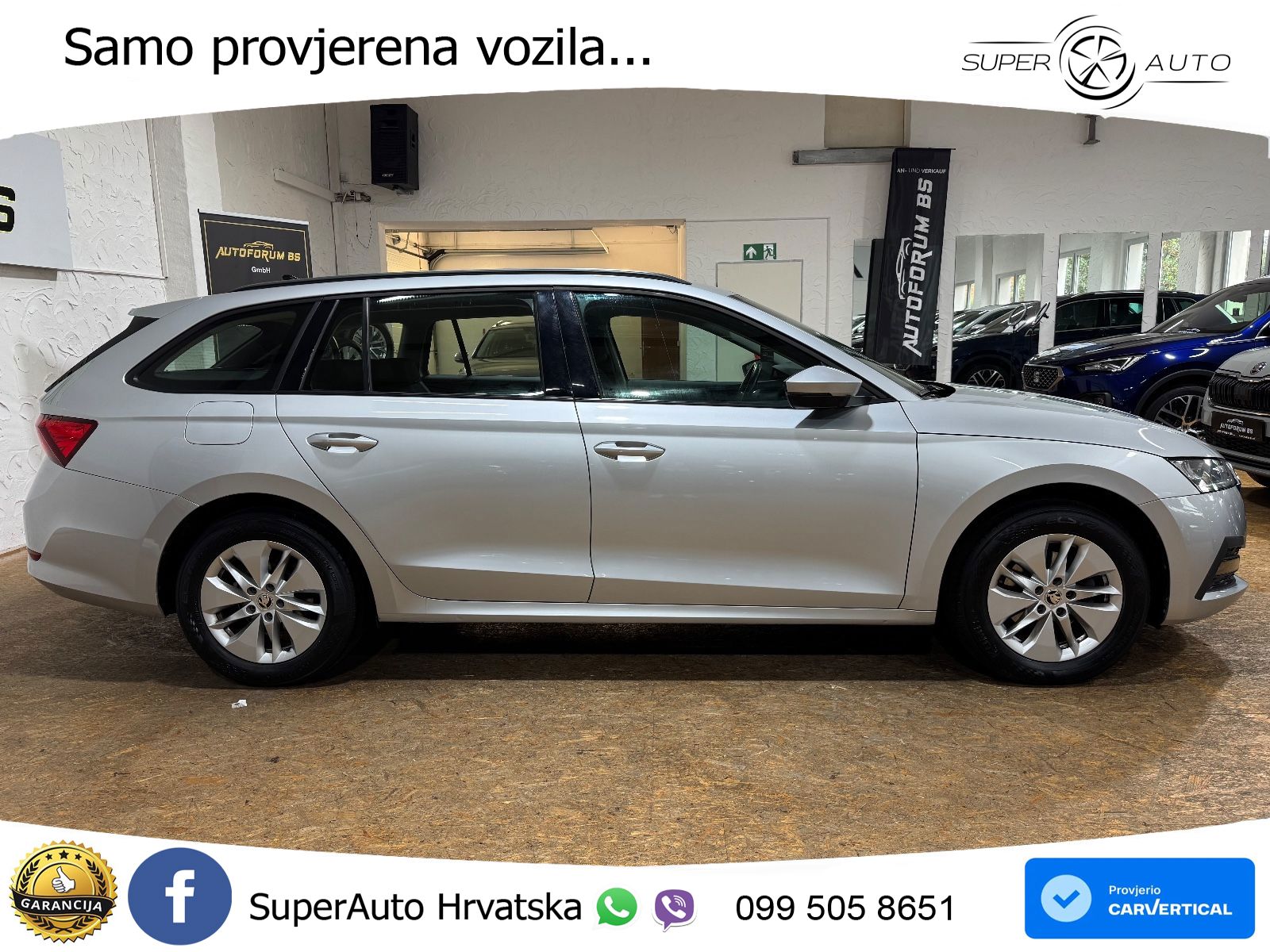 Škoda Octavia Combi 2.0 TDI (150 KS) DSG LED+GR SJED+ACC