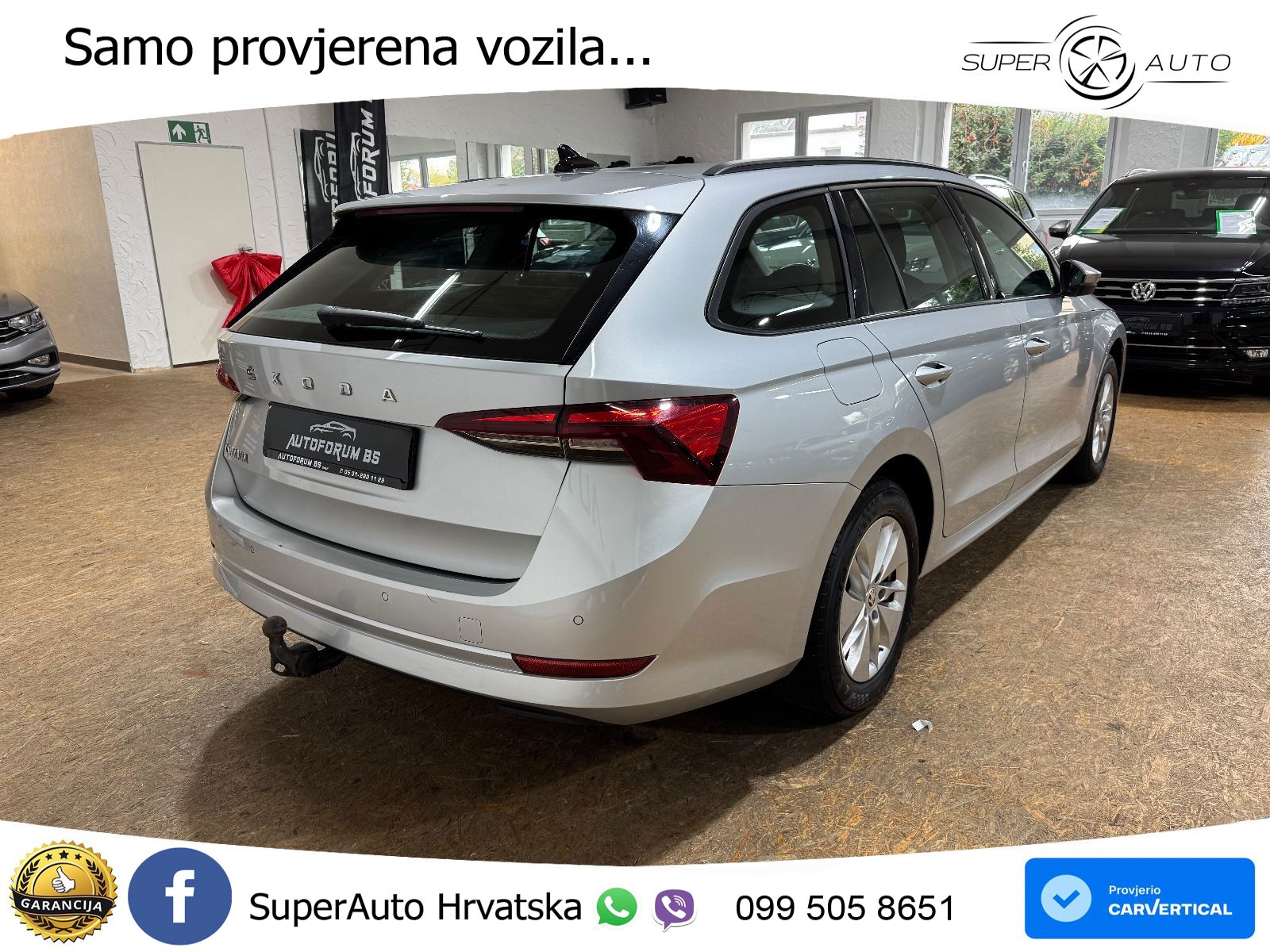 Škoda Octavia Combi 2.0 TDI (150 KS) DSG LED+GR SJED+ACC