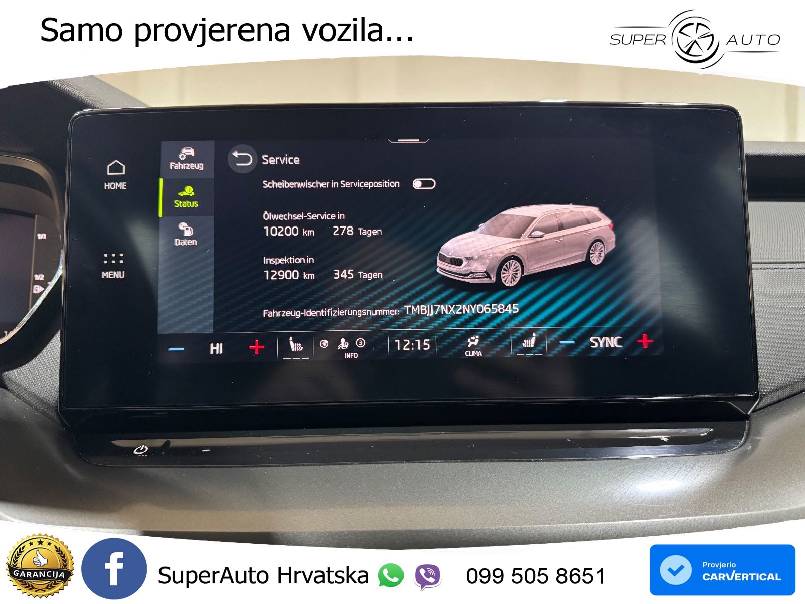 Škoda Octavia Combi 2.0 TDI (150 KS) DSG LED+GR SJED+ACC