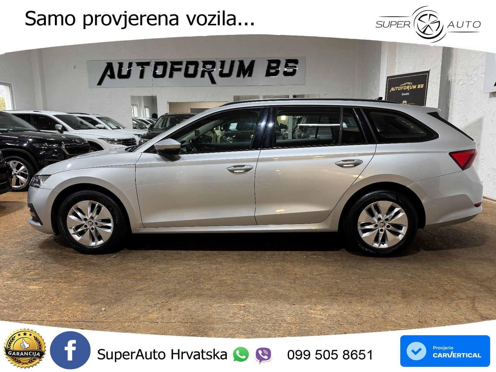 Škoda Octavia Combi 2.0 TDI (150 KS) DSG LED+GR SJED+ACC