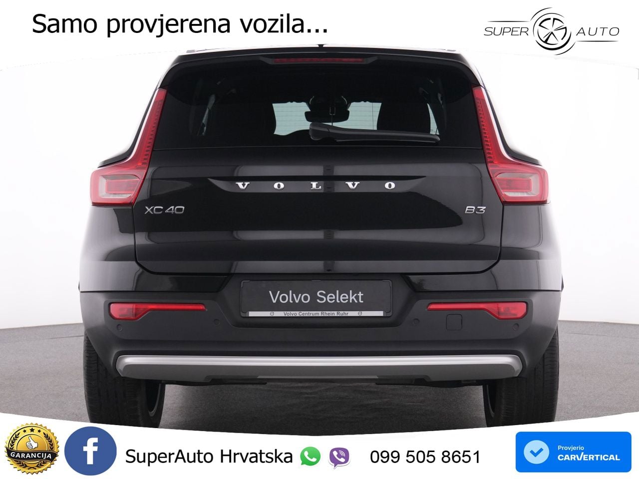 Volvo XC40 2.0 B3 163 KS Automatic LED+GR SJED+ACC