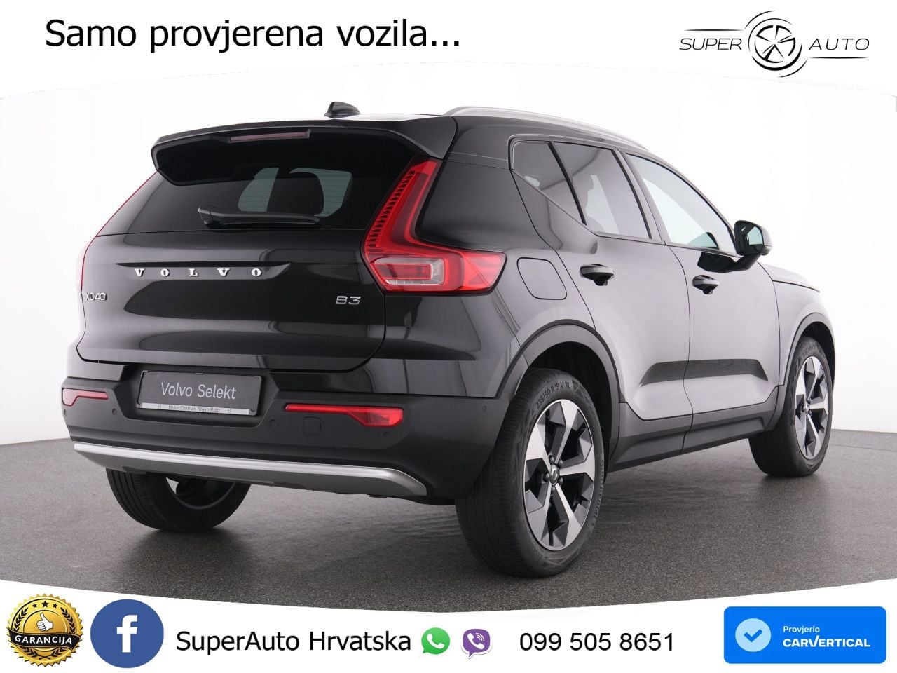Volvo XC40 2.0 B3 163 KS Automatic LED+GR SJED+ACC
