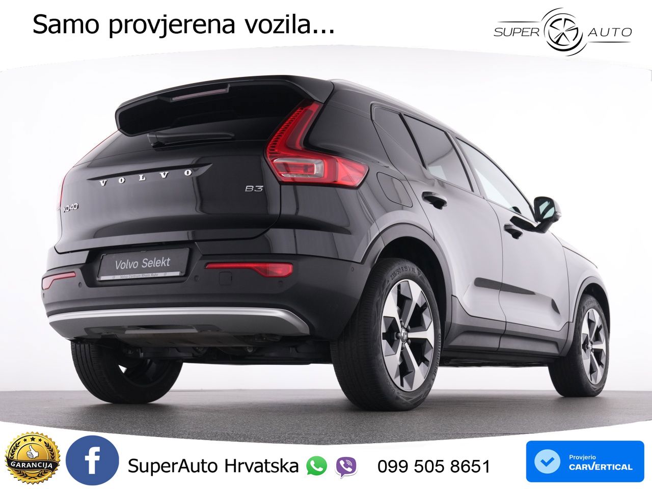 Volvo XC40 2.0 B3 163 KS Automatic LED+GR SJED+ACC