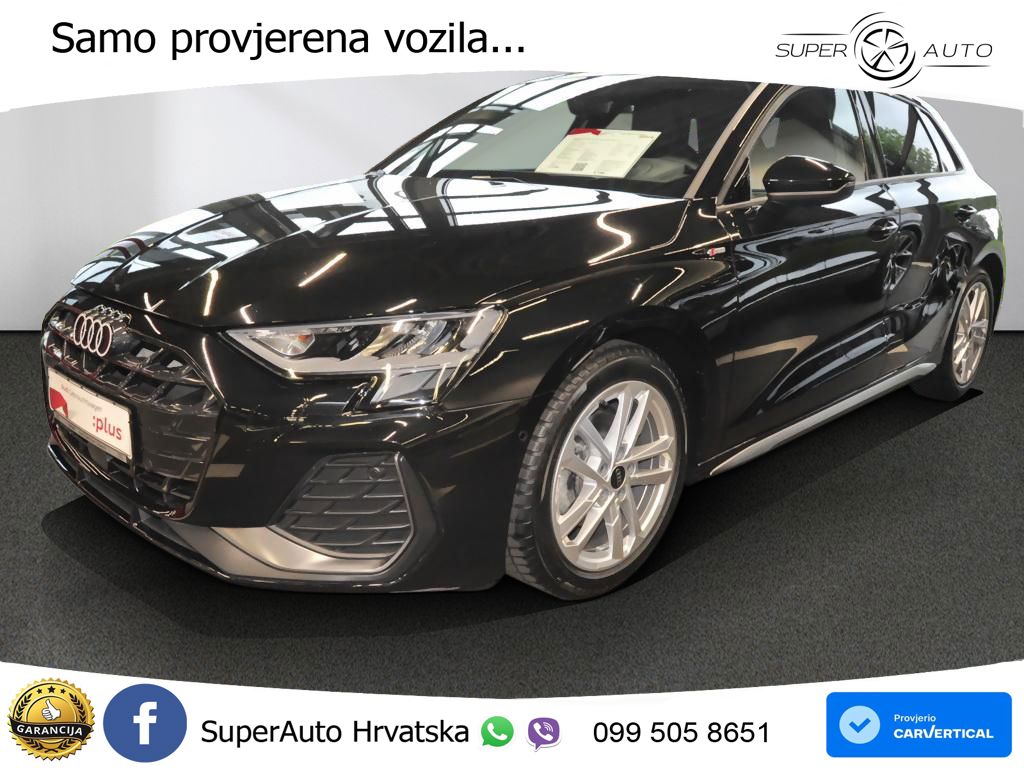 Audi A3 35 TFSI (150 KS) S tronic S line LED+GR SJED+ACC
