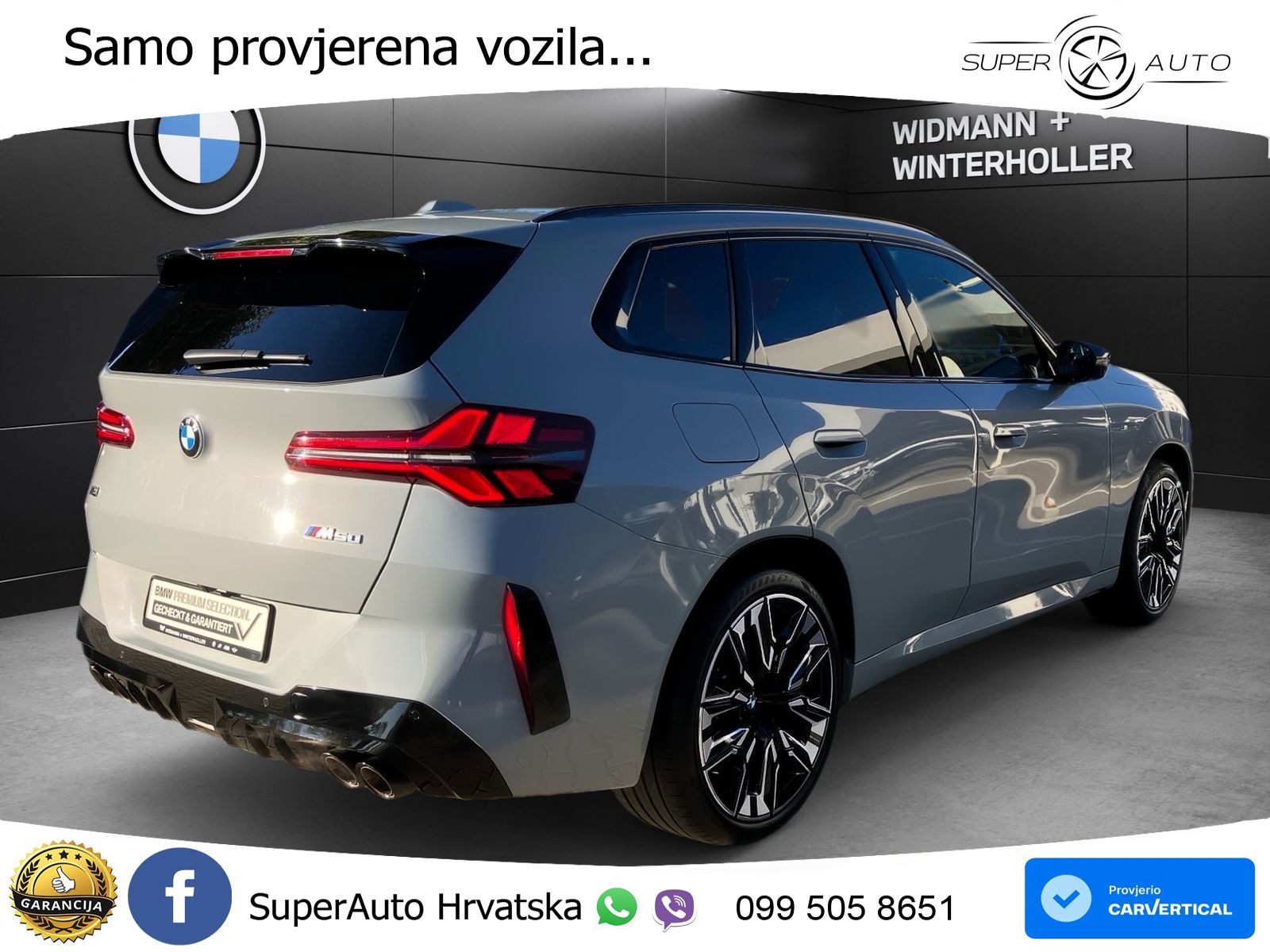 BMW X3 M50 xDrive Steptronic M Sport LED+GR SJED+ACC