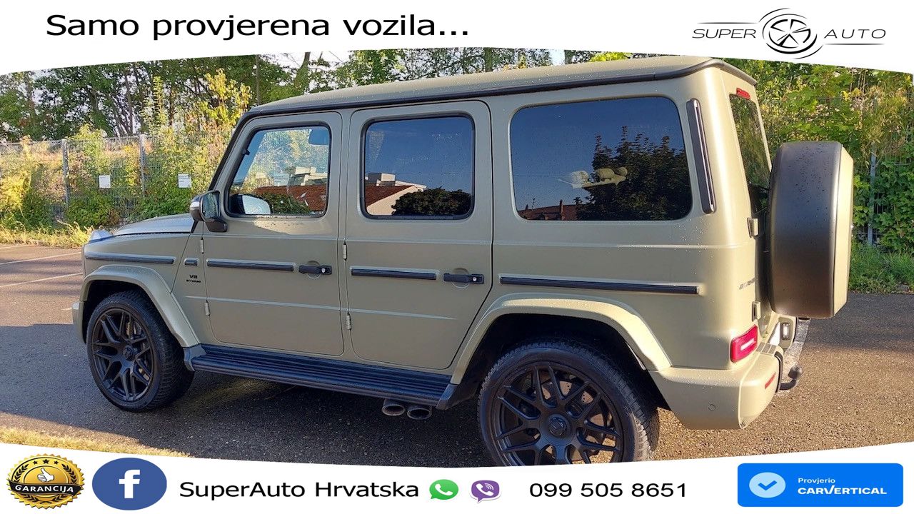 Mercedes AMG G 63 Long V8 (585 KS) 4MATIC 9G-TRONIC AMG SPEEDSHIFT PLUS LED+GR SJED+ACC