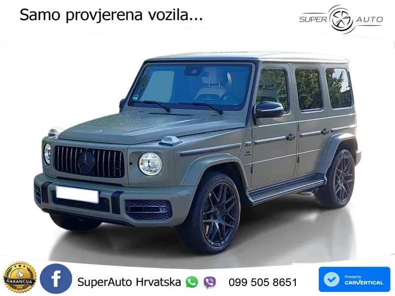 Mercedes AMG G 63 Long V8 (585 KS) 4MATIC 9G-TRONIC AMG SPEEDSHIFT PLUS LED+GR SJED+ACC
