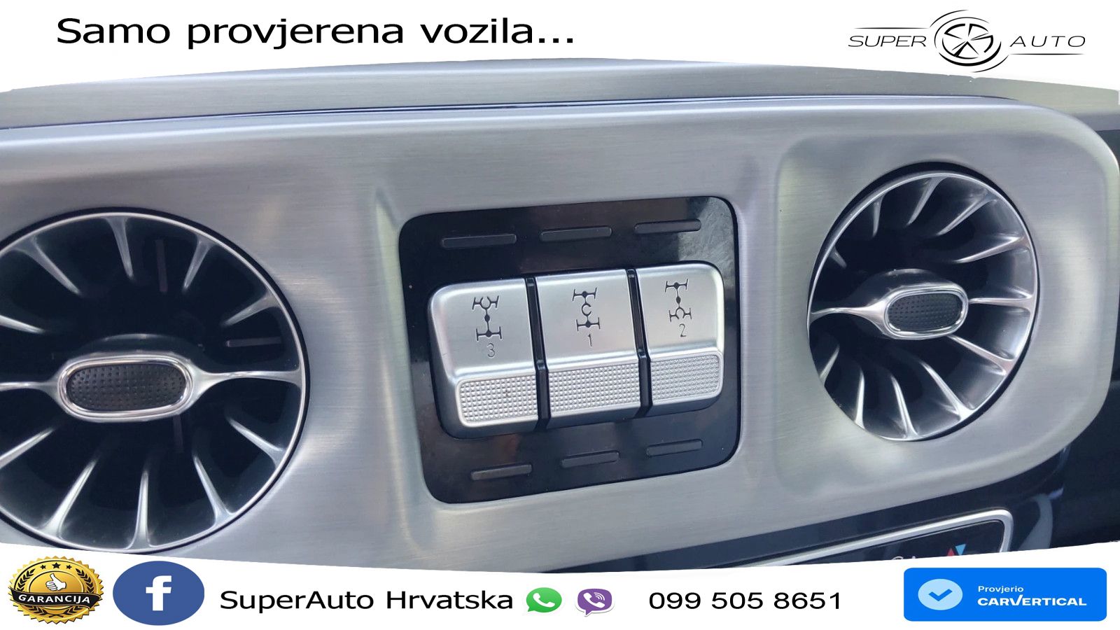 Mercedes AMG G 63 Long V8 (585 KS) 4MATIC 9G-TRONIC AMG SPEEDSHIFT PLUS LED+GR SJED+ACC