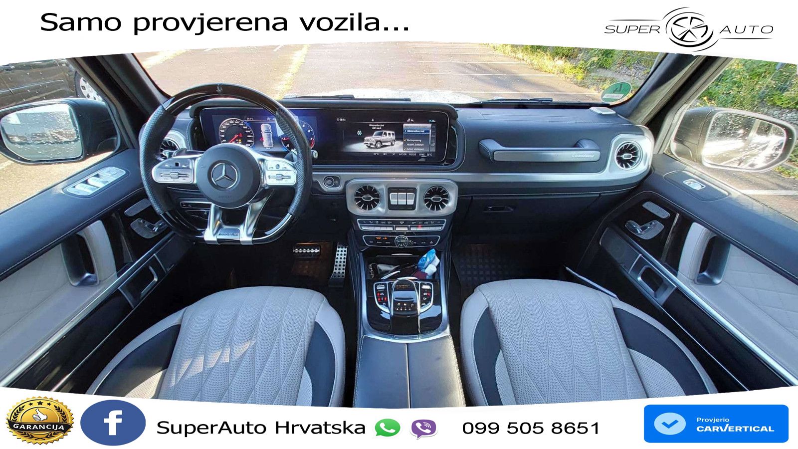 Mercedes AMG G 63 Long V8 (585 KS) 4MATIC 9G-TRONIC AMG SPEEDSHIFT PLUS LED+GR SJED+ACC