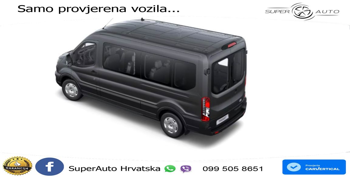 Ford Transit 350 Kombi AHK*NAV*ACC*SHZ*PDC*CAM 150 KS