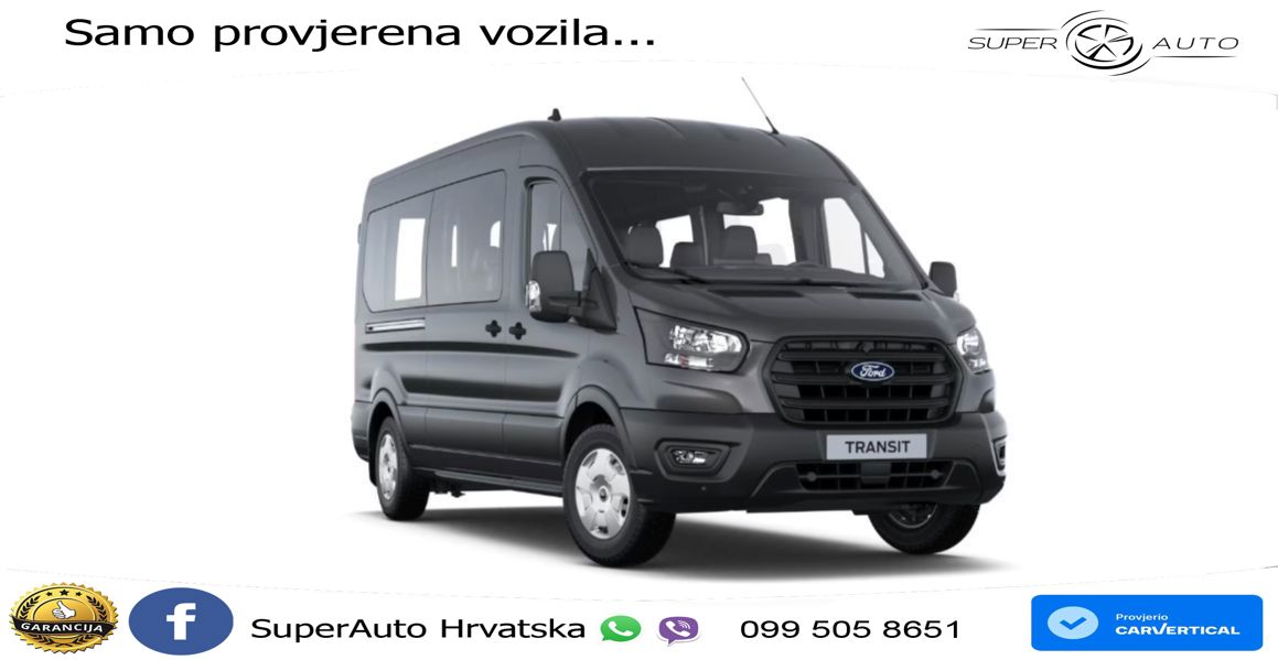 Ford Transit 350 Kombi AHK*NAV*ACC*SHZ*PDC*CAM 150 KS