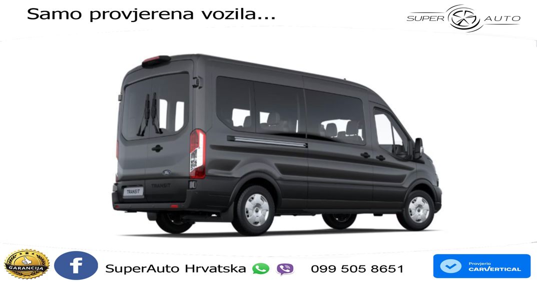 Ford Transit 350 Kombi AHK*NAV*ACC*SHZ*PDC*CAM 150 KS
