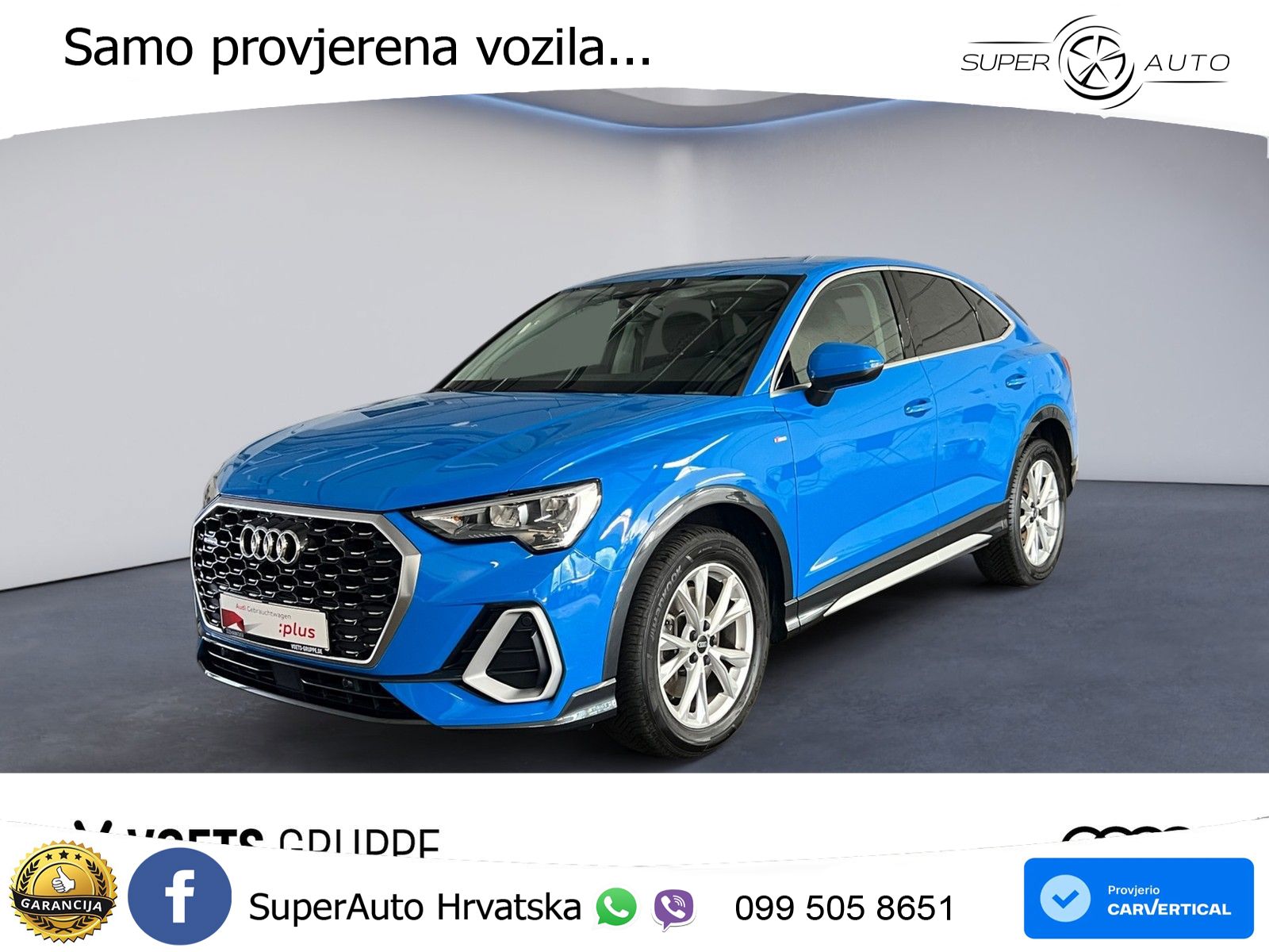 Audi Q3 II Sportback 40 TFSI (190 KS) quattro S tronic S line