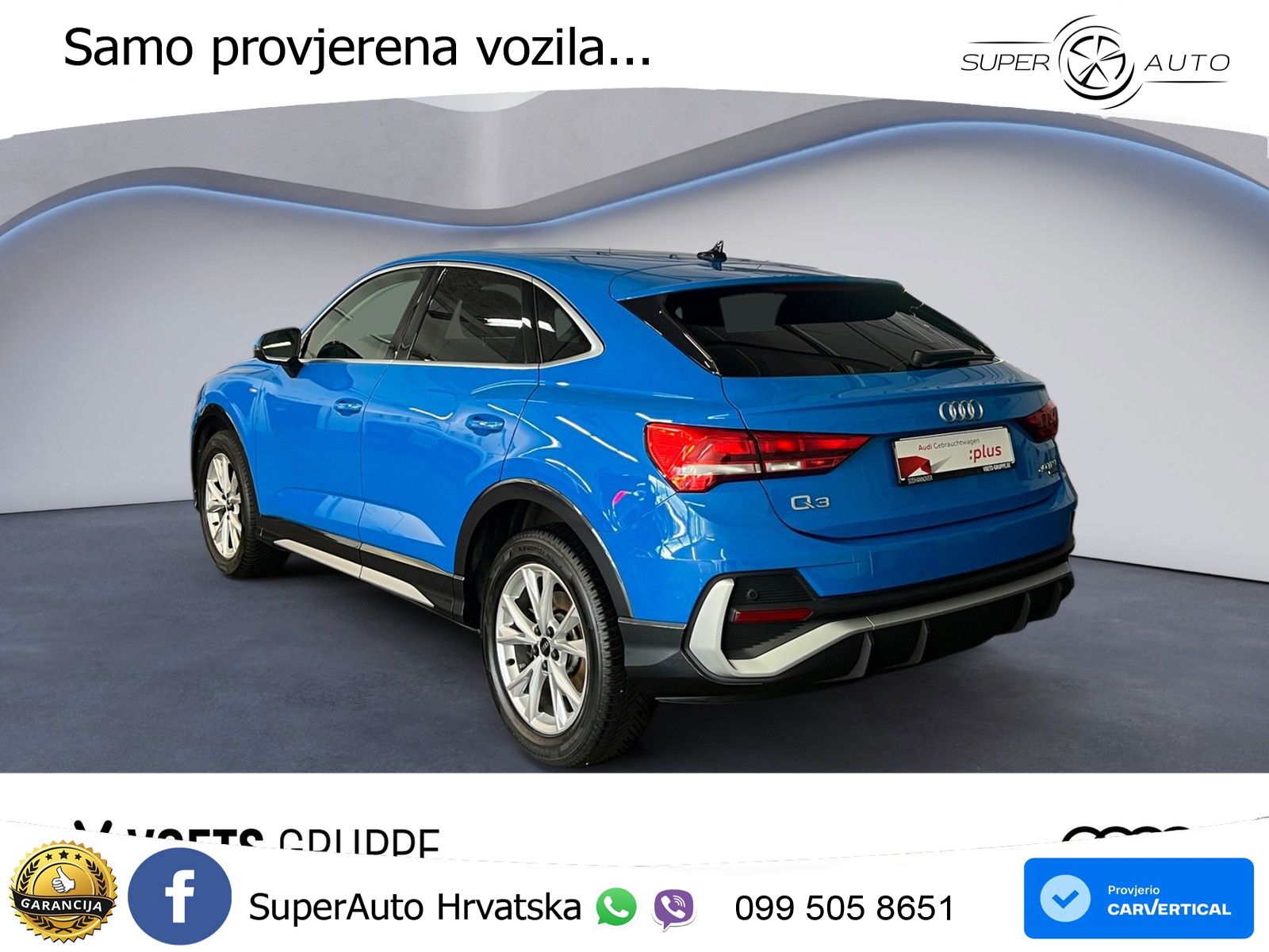 Audi Q3 II Sportback 40 TFSI (190 KS) quattro S tronic S line
