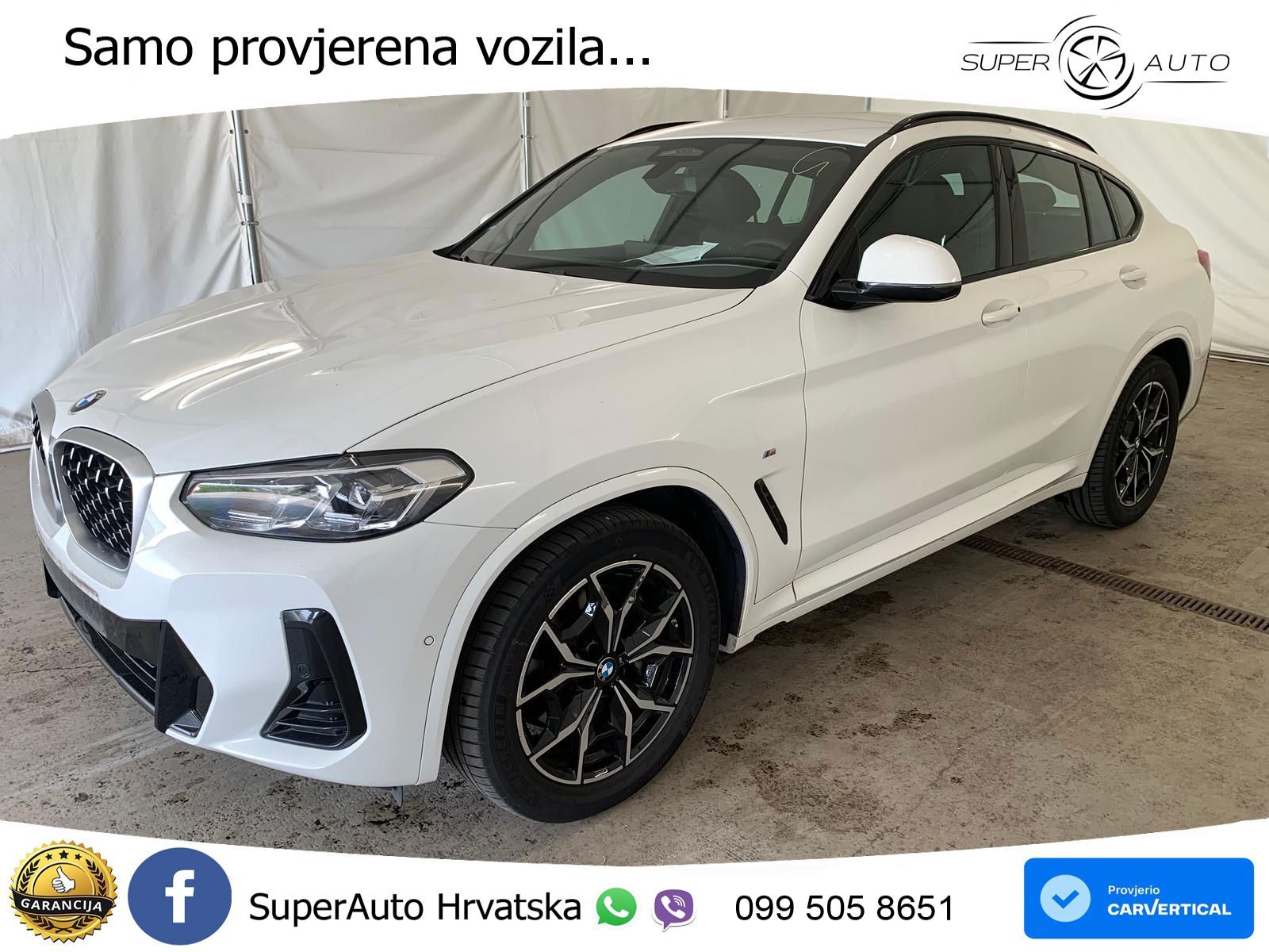 BMW X4 30d (286 KS) xDrive Steptronic M Sport LED+GR SJED+ACC