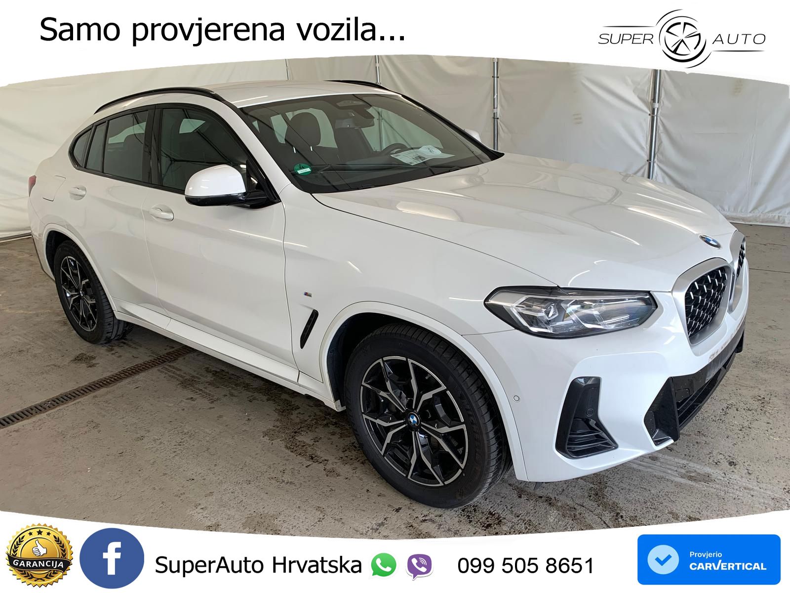 BMW X4 30d (286 KS) xDrive Steptronic M Sport LED+GR SJED+ACC