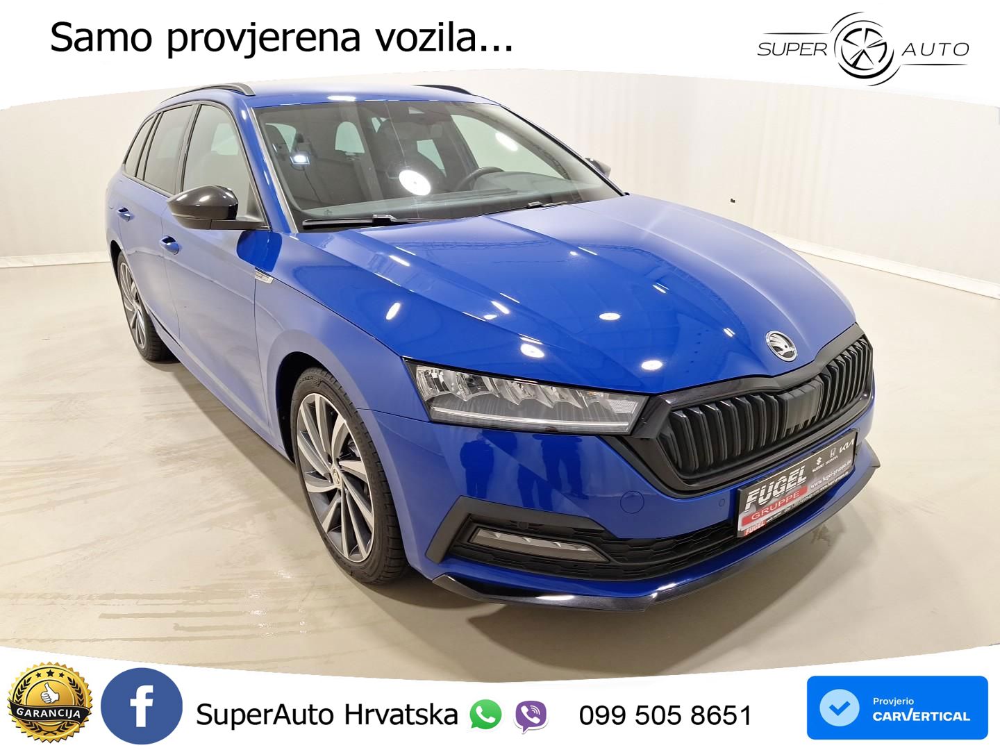 Škoda Octavia Combi 2.0 TDI (150 KS) DSG SportLine