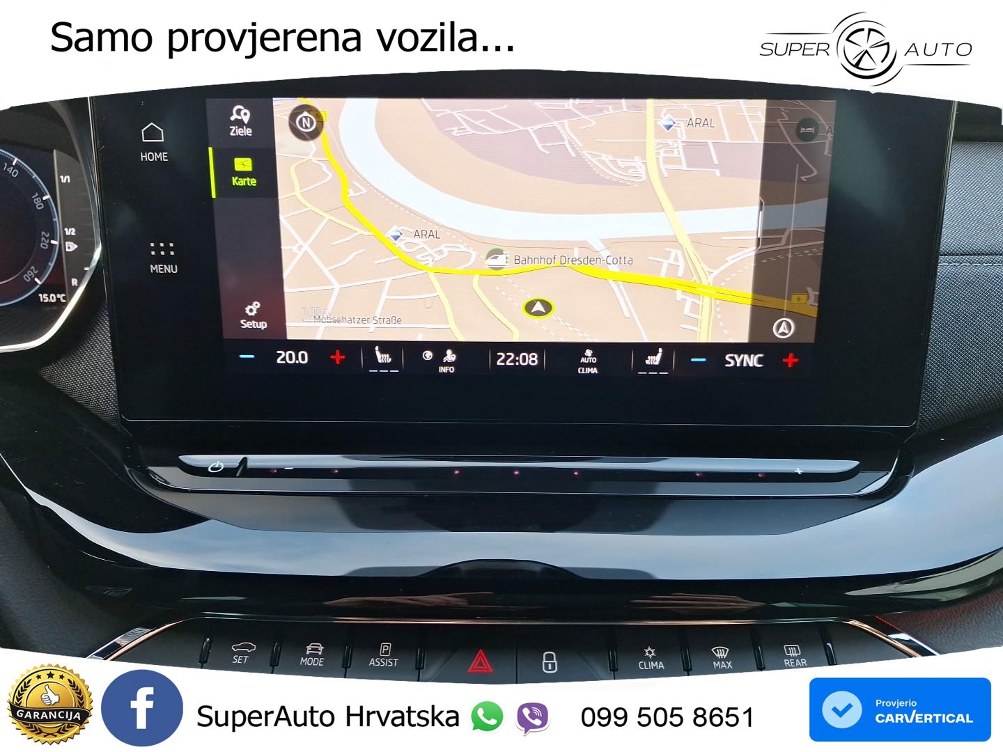 Škoda Octavia Combi 2.0 TDI (150 KS) DSG SportLine