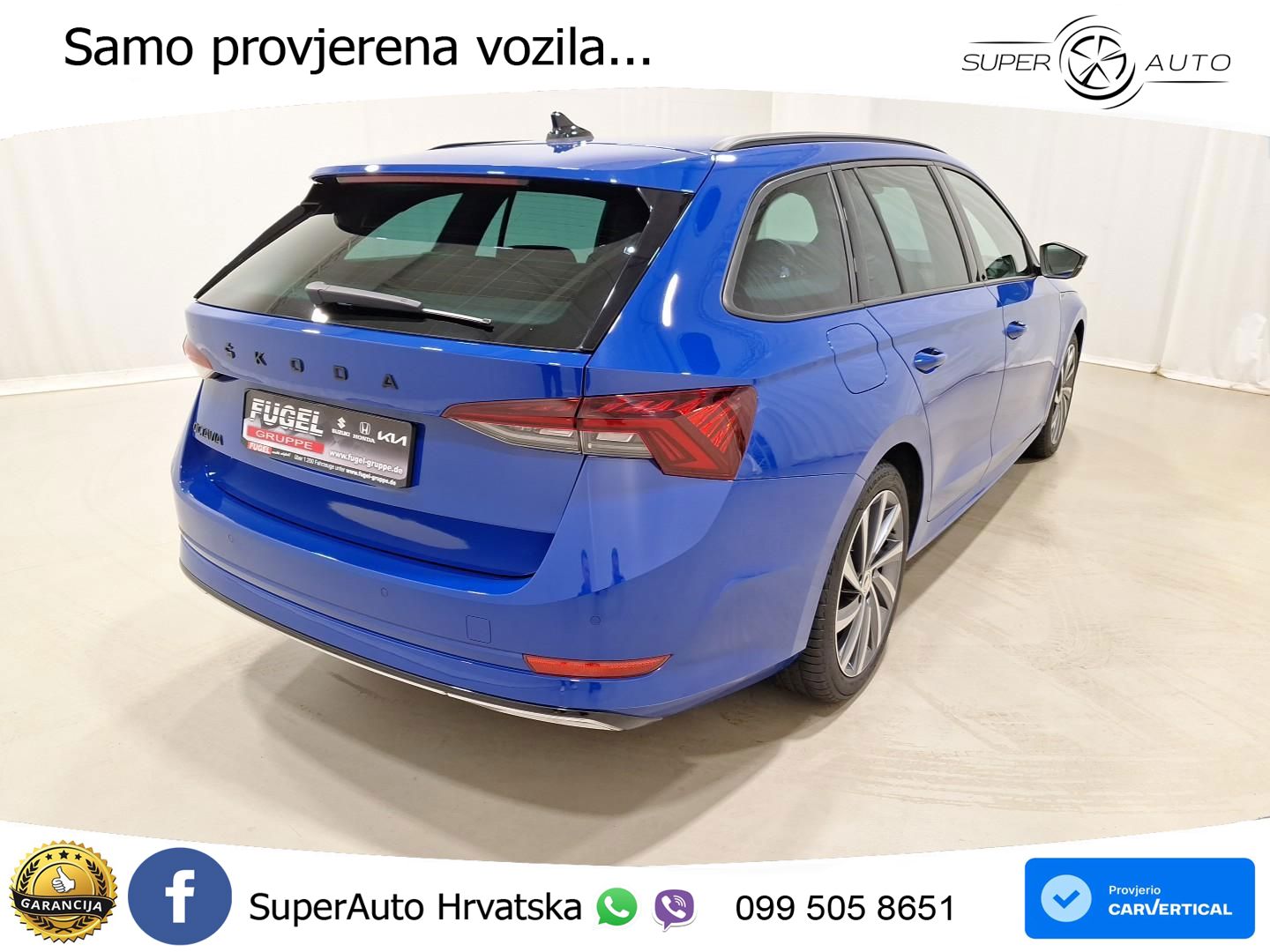Škoda Octavia Combi 2.0 TDI (150 KS) DSG SportLine
