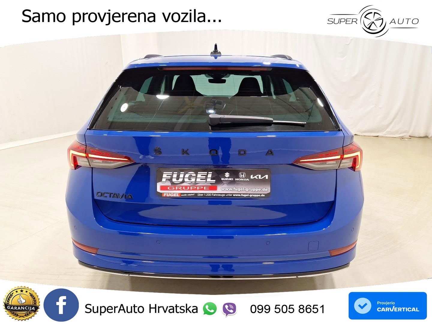 Škoda Octavia Combi 2.0 TDI (150 KS) DSG SportLine