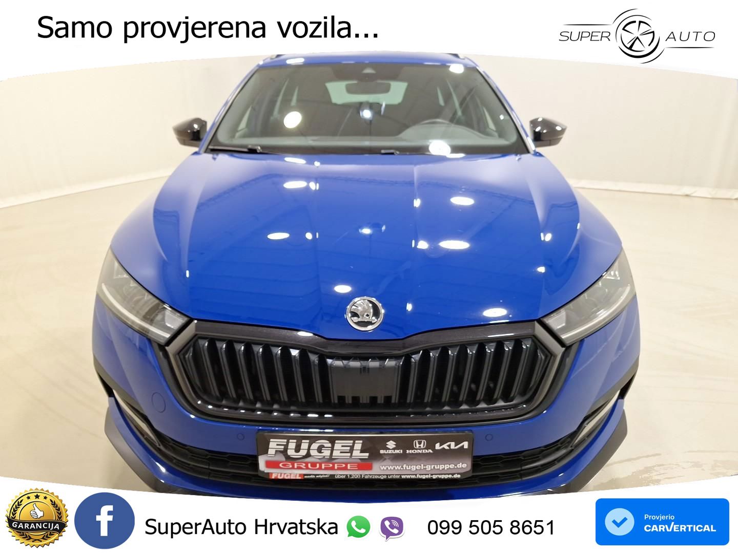 Škoda Octavia Combi 2.0 TDI (150 KS) DSG SportLine