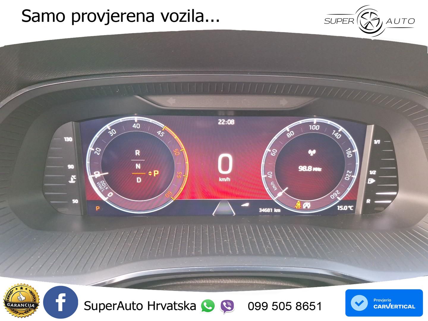 Škoda Octavia Combi 2.0 TDI (150 KS) DSG SportLine