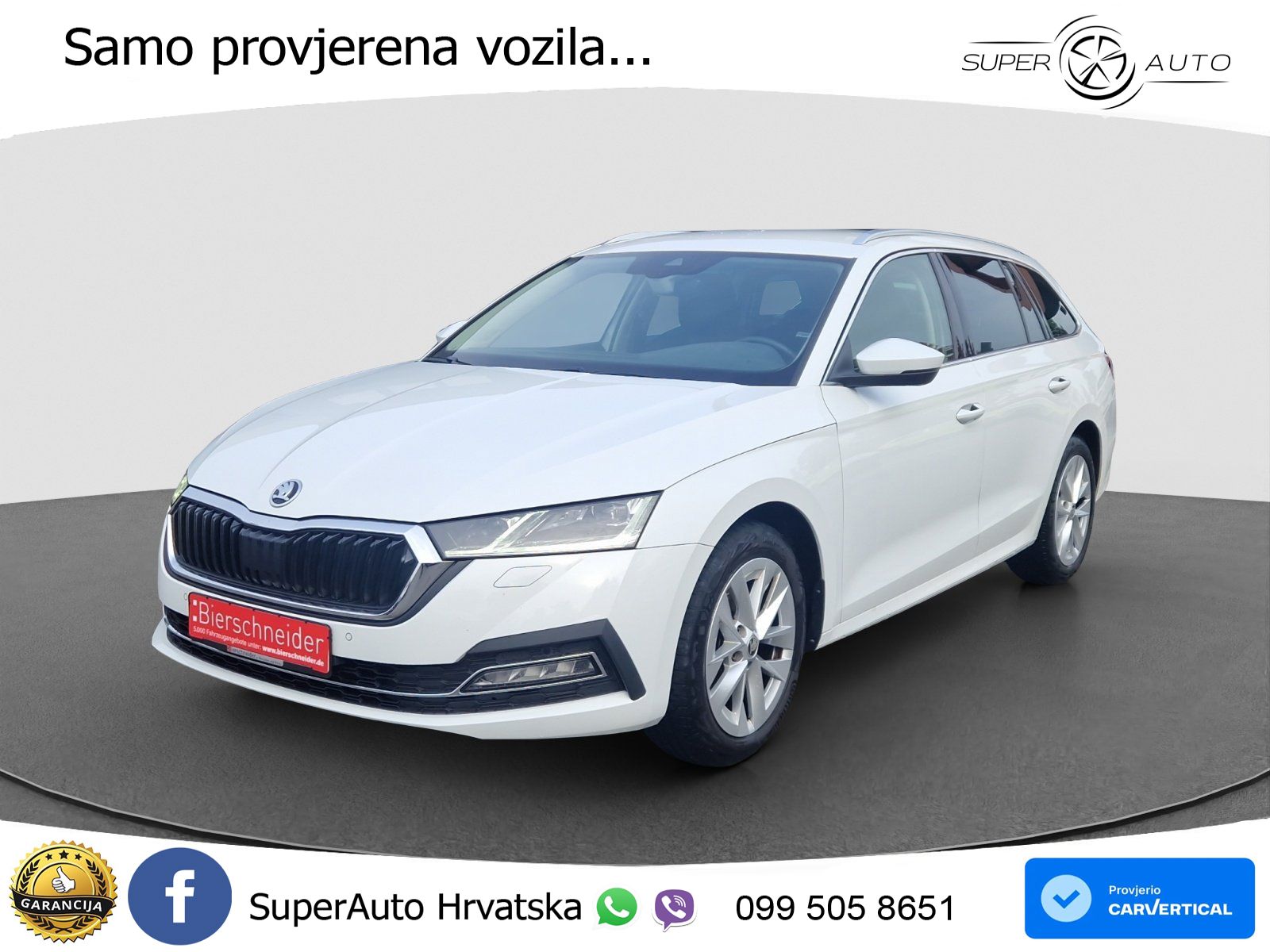 Škoda Octavia Combi 2.0 TDI (150 KS) DSG
