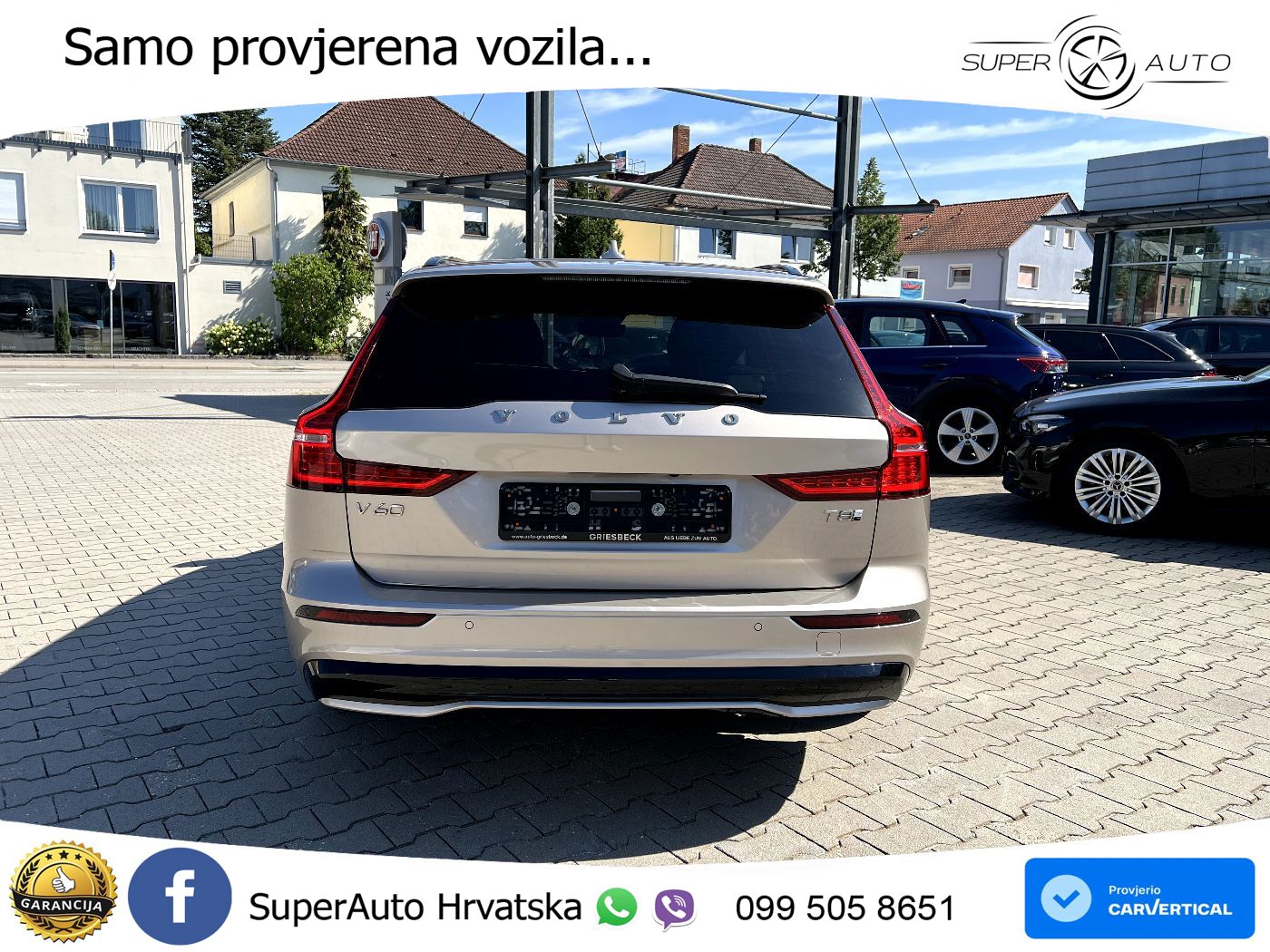 Volvo V60 2.0 T8 AWD Geartronic LED+GR SJED+ACC