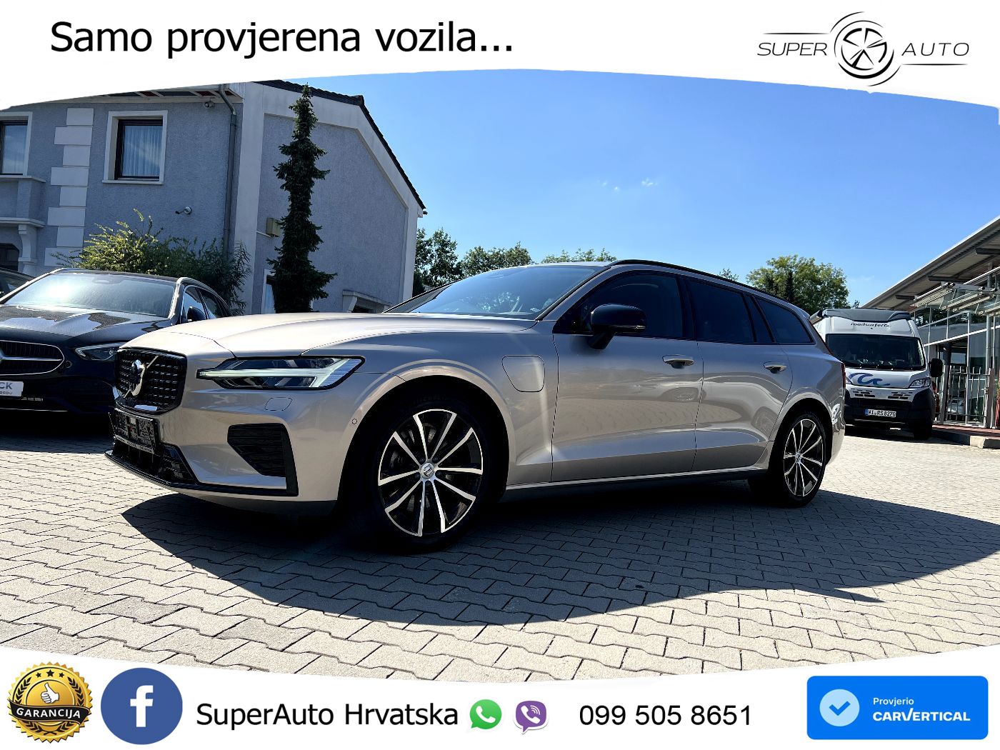 Volvo V60 2.0 T8 AWD Geartronic LED+GR SJED+ACC