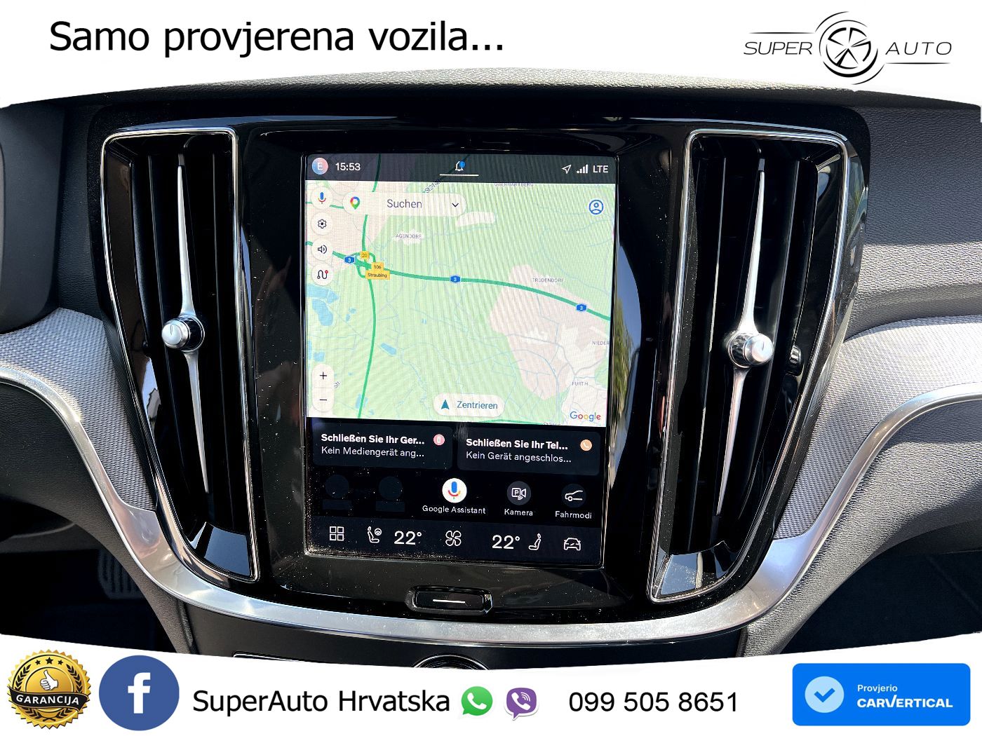 Volvo V60 2.0 T8 AWD Geartronic LED+GR SJED+ACC