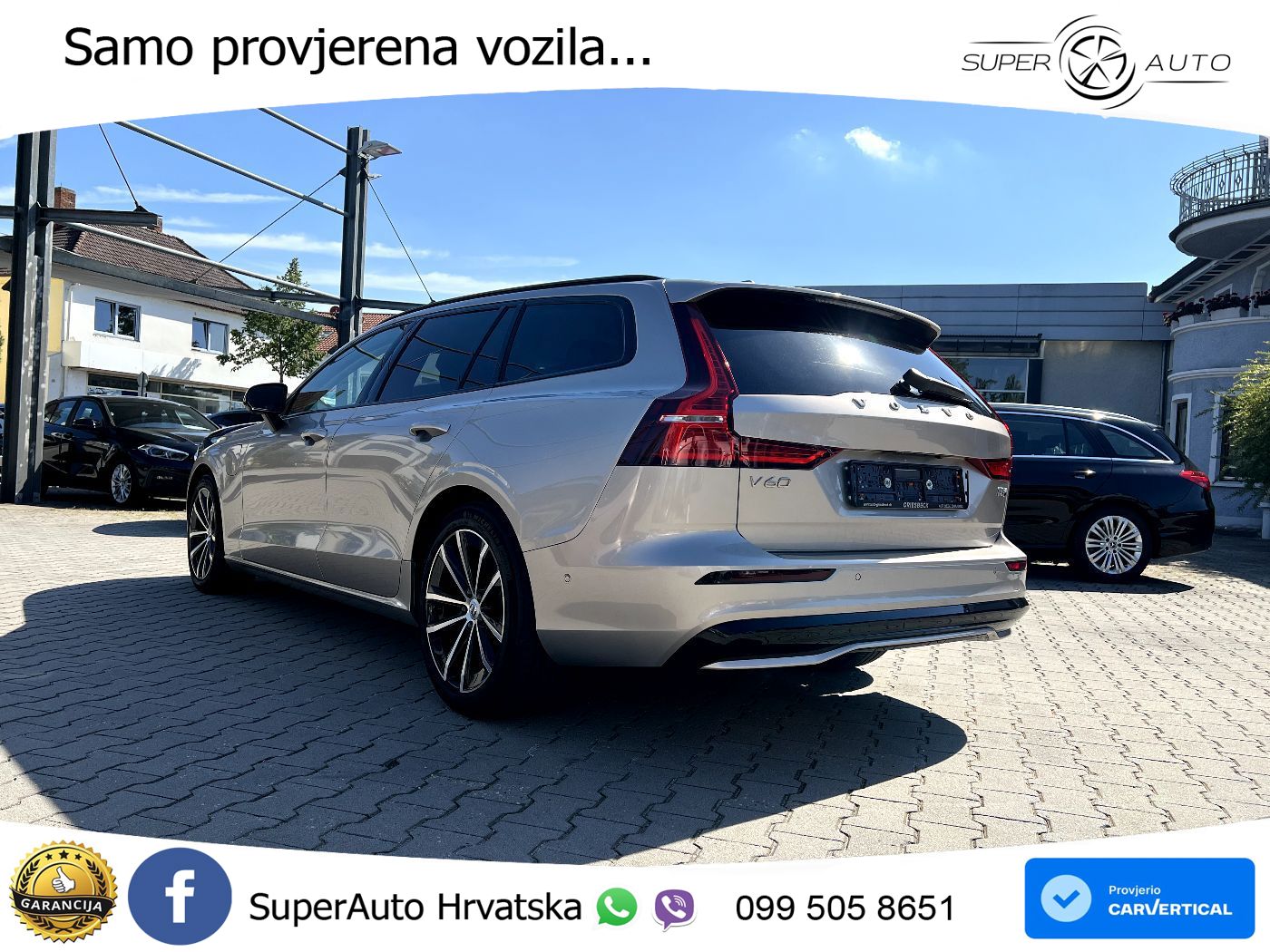 Volvo V60 2.0 T8 AWD Geartronic LED+GR SJED+ACC