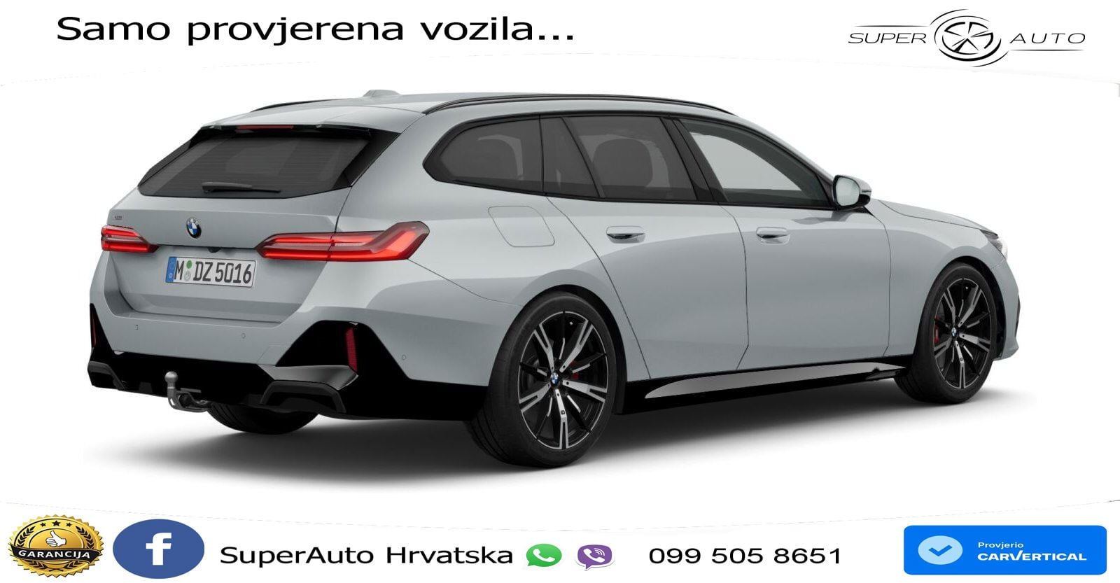 BMW 520d Touring (197 KS) xDrive Steptronic M Sport LED+GR SJED+ACC