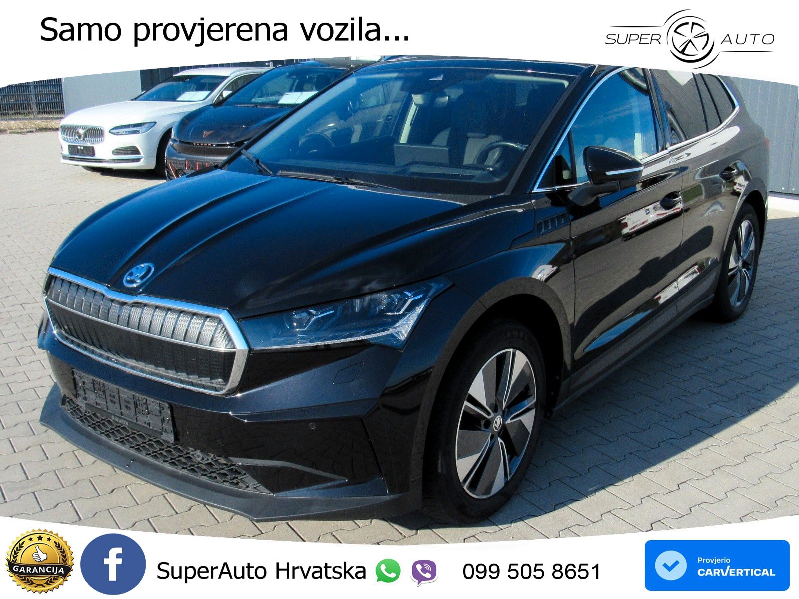 Škoda Enyaq iV 80 82 kWh (204 KS) Suite MATRIX+GR SJED+KAM